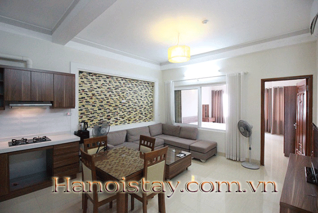 Cho thuê căn hộ dịch vụ 1 phòng ngủ rộng rãi phố Tô Ngọc Vân, Tây Hồ 7