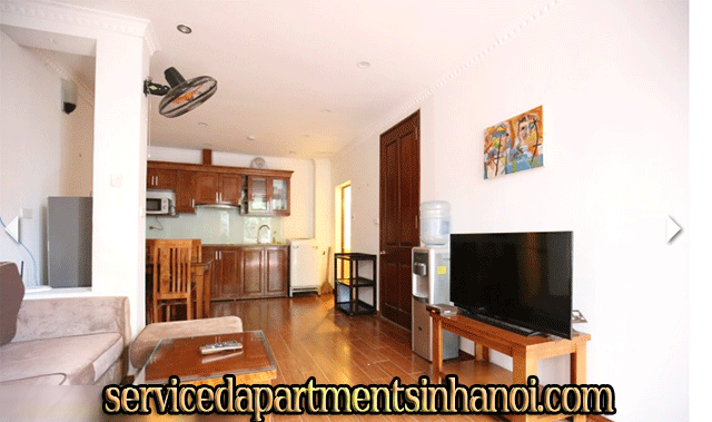 Căn hộ dịch vụ giá rẻ cho thuê ở phố Xuân Diệu, Tây Hồ, có ban công 10