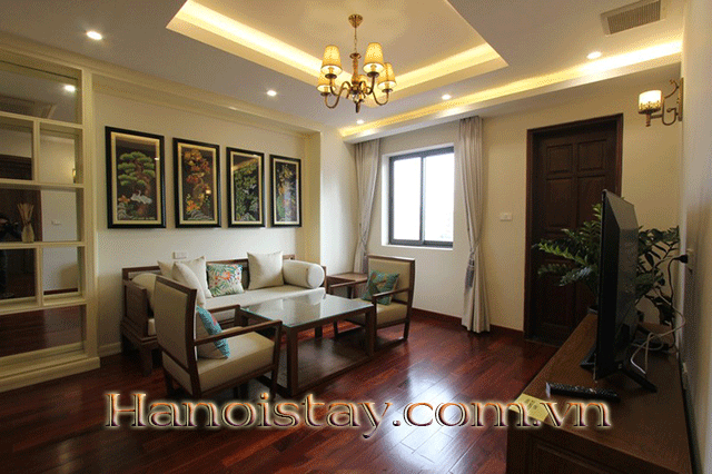 Cho thuê căn hộ dịch vụ 2 phòng ngủ, full nội thất tại phố Trần Quốc Toản, Hoàn Kiếm 2