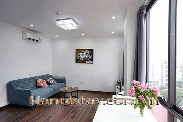 Căn hộ dịch vụ nằm ở tầng cao, full nội thất cho thuê tại phố Tô Ngọc Vân, Tây Hồ cho thuê 1
