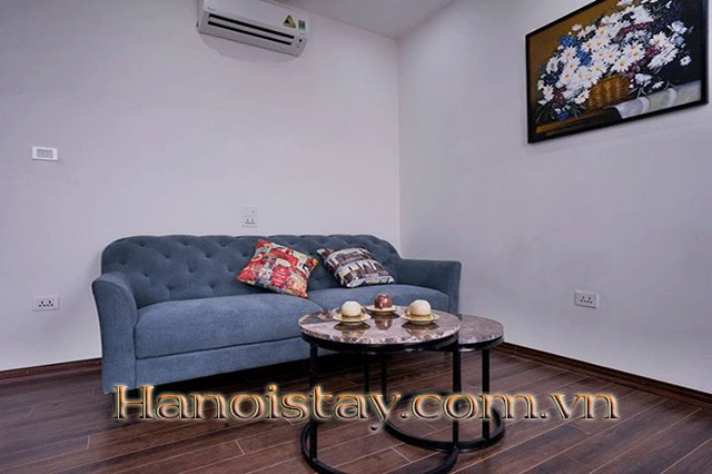 Căn hộ dịch vụ nằm ở tầng cao, full nội thất cho thuê tại phố Tô Ngọc Vân, Tây Hồ cho thuê 3