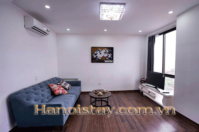 Căn hộ dịch vụ nằm ở tầng cao, full nội thất cho thuê tại phố Tô Ngọc Vân, Tây Hồ cho thuê 5