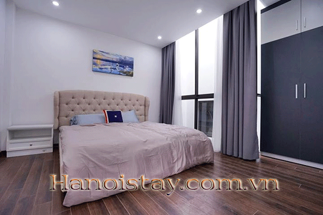 Căn hộ dịch vụ nằm ở tầng cao, full nội thất cho thuê tại phố Tô Ngọc Vân, Tây Hồ cho thuê 7