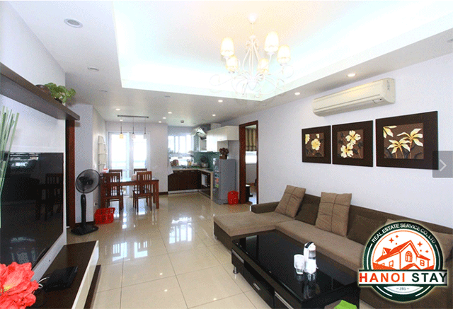 Cho thuê căn hộ 3 phòng ngủ full nội thất ở Green Park, gần Keangnam Buiding 1