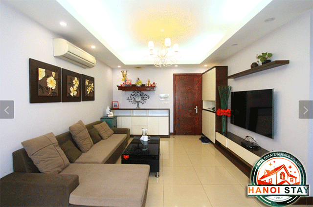 Cho thuê căn hộ 3 phòng ngủ full nội thất ở Green Park, gần Keangnam Buiding 4
