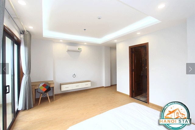 Cho thuê căn hộ dịch vụ 2 phòng ngủ hiện đại ở phố Yên Phụ, Tây Hồ 5