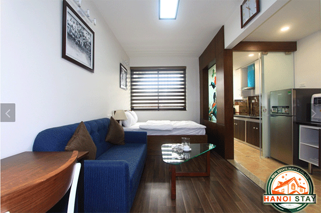 Căn hộ dịch vụ mới và đầy đủ nội thất cho thuê tại phố Cát Linh, quận Đống Đa 2