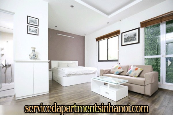 Căn hộ dịch vụ giá rẻ, đủ đồ cho thuê tại phố Âu Cơ, quận Tây Hồ 2