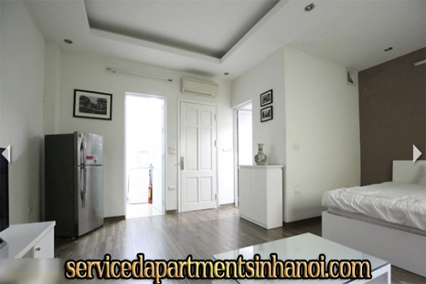 Căn hộ dịch vụ giá rẻ, đủ đồ cho thuê tại phố Âu Cơ, quận Tây Hồ 4