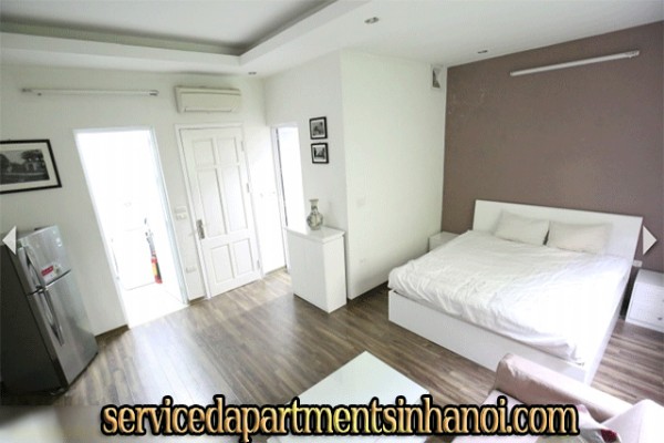 Căn hộ dịch vụ giá rẻ, đủ đồ cho thuê tại phố Âu Cơ, quận Tây Hồ 4