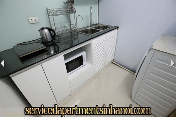Căn hộ dịch vụ giá rẻ, đủ đồ cho thuê tại phố Âu Cơ, quận Tây Hồ 8