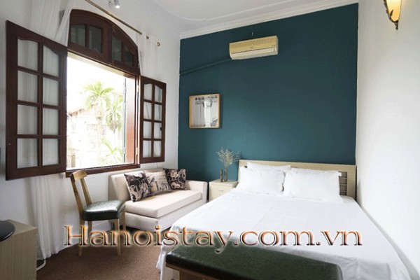 Căn hộ dịch vụ gần khách sạn Sheraton, Tây Hồ cho thuê giá rẻ 4