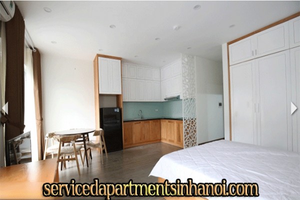 Cho thuê căn hộ dịch vụ phố Từ Hoa, quận Tây Hồ với ban công lớn 2