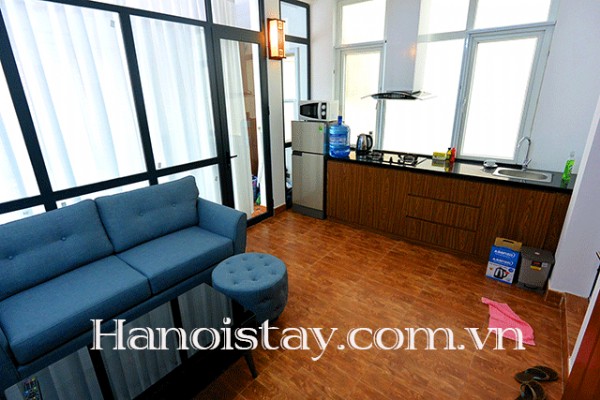 Cho thuê căn hộ 1 phòng ngủ, giá hợp lý tại khu Xuân Diệu, Tây Hồ 4