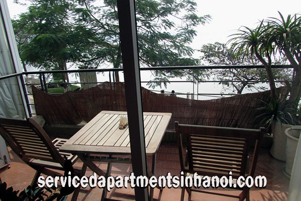 Căn hộ dịch vụ hiện đại có view hồ Tây, chuyên cho người nước ngoài thuê khu Yên Phụ, Tây Hồ 2