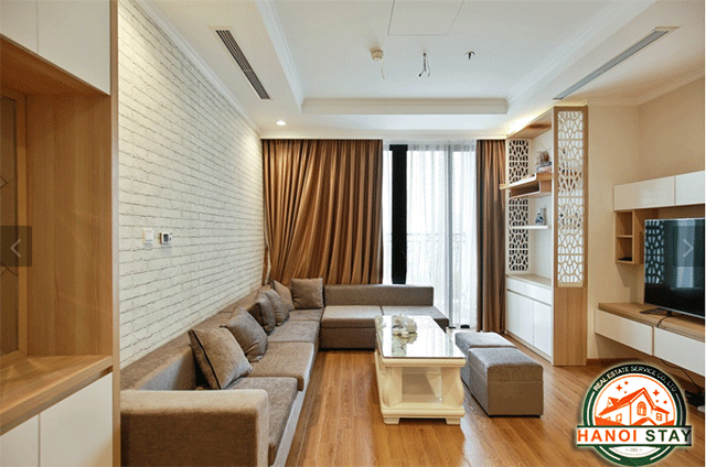 Căn hộ 3 phòng ngủ tại chung cư HongKong Tower Đê La Thành cho thuê giá tốt