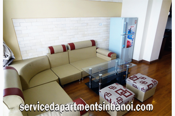 Căn hộ dịch vụ giá cực rẻ bao gồm 2 phòng ngủ cho thuê tại Xã Đàn, Đống Đa 1
