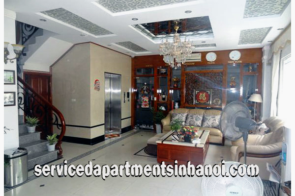 Cho thuê căn hộ dịch vụ cao cấp tại phố Láng Hạ, Đống Đa