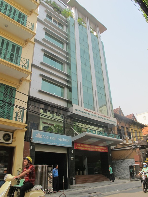 Văn phòng chuyên nghiệp cho thuê diện tích 175m2 tại phố Trần Quốc Toản, Hoàn Kiếm 1