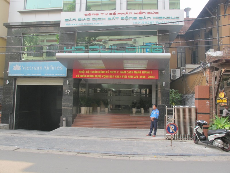 Văn phòng chuyên nghiệp cho thuê diện tích 175m2 tại phố Trần Quốc Toản, Hoàn Kiếm 2