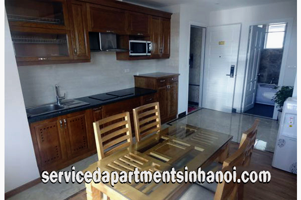 Căn hộ dịch vụ 1 phòng ngủ, yên tĩnh, chất lượng nội thất cao cho thuê ở Láng Hạ, Đống Đa 6