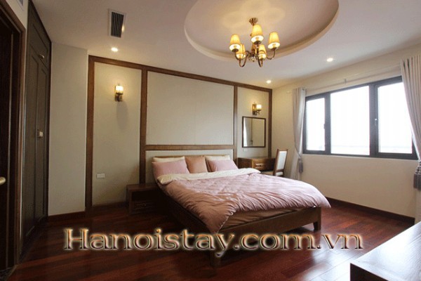 Căn hộ dịch vụ full nội thất và có ban công cho thuê tại phố Trần Quốc Toản, Hoàn Kiếm 2