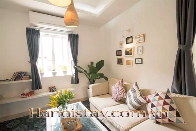 Cho thuê căn hộ dịch vụ mới và full nội thất tại phố Linh Lang, quận Ba Đình 7