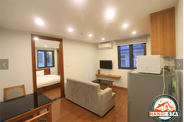 Cho thuê căn hộ 2 phòng ngủ hiện đại phố Trần Tế Xương, Trúc Bạch 2