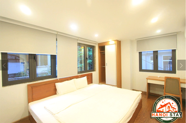 Cho thuê căn hộ 2 phòng ngủ hiện đại phố Trần Tế Xương, Trúc Bạch 5