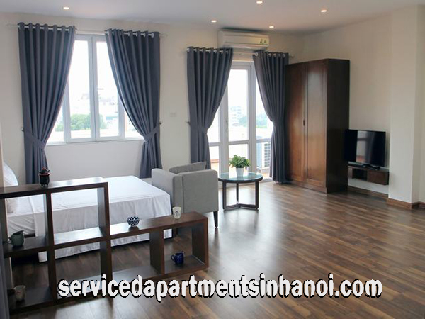 Căn hộ dịch vụ 1 phòng ngủ rất rộng và nội thất đẹp cho thuê tại trung tâm quận Hai Bà Trưng 1