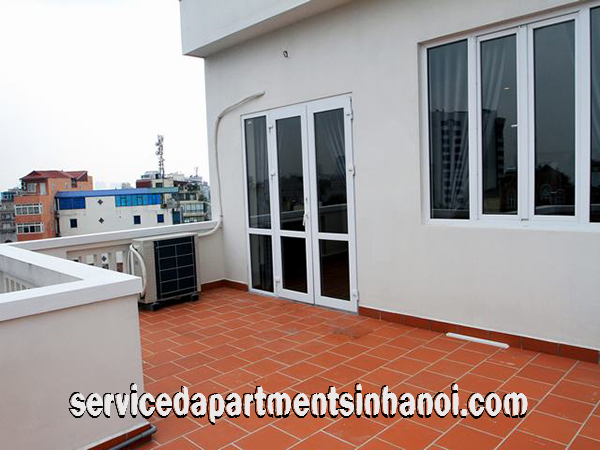 Căn hộ dịch vụ 1 phòng ngủ rất rộng và nội thất đẹp cho thuê tại trung tâm quận Hai Bà Trưng 6