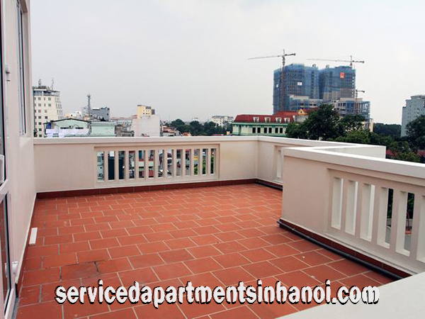 Căn hộ dịch vụ 1 phòng ngủ rất rộng và nội thất đẹp cho thuê tại trung tâm quận Hai Bà Trưng 7