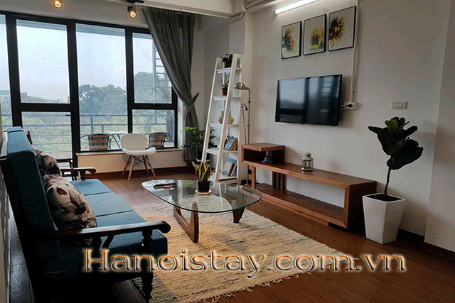 Cho thuê căn hộ dịch vụ mới 1 phòng ngủ gần Lăng Bác 1