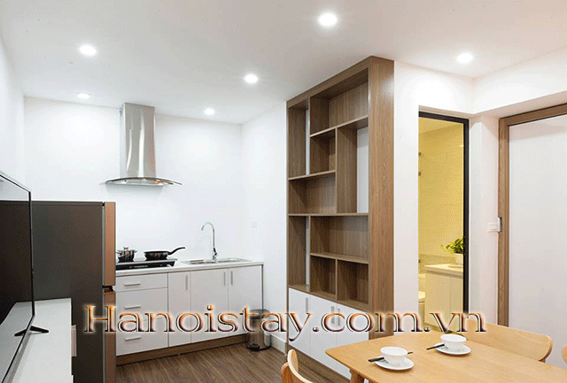 Căn hộ dịch vụ gần phố Duy Tân, Cầu Giấy, căn hộ mới và phòng cách hiện đại 2