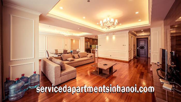 Chủ nhà gửi cho thuê căn hộ chung cư 3 phòng ngủ full nội thất tại Royal City 2