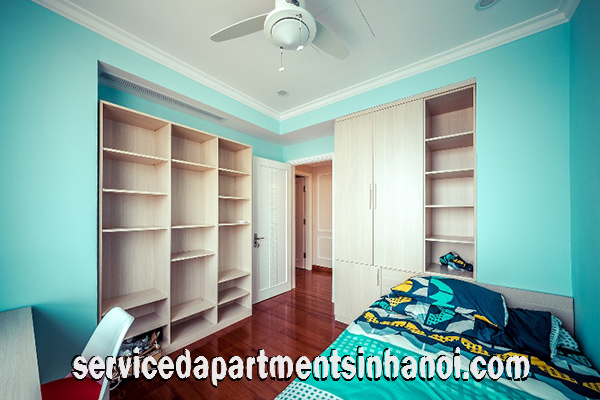 Chủ nhà gửi cho thuê căn hộ chung cư 3 phòng ngủ full nội thất tại Royal City 4