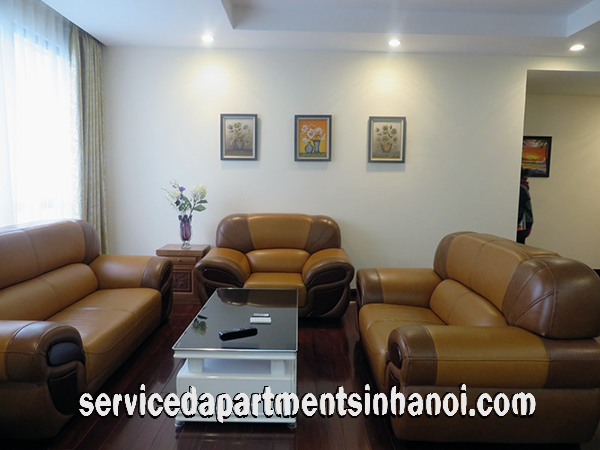 Cho thuê căn hộ chung cư vào ở ngay với 3 phòng ngủ đầy đủ nội thất tại Royal City 3