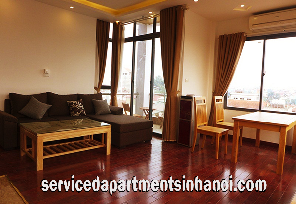 Căn hộ dịch vụ 1 phòng ngủ, mới đầy đủ nội thất tại Tô Ngọc Vân, Tây Hồ 2