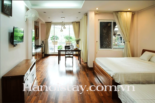 Cho thuê căn hộ mới tại phố Phan Đình Phùng, Hoàn Kiếm