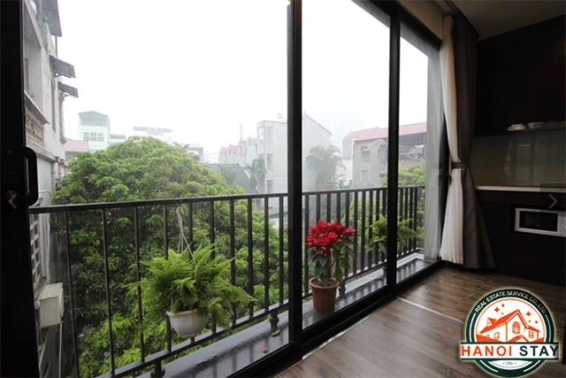 Cho thuê căn hộ đẹp, hiện đại 1 phòng ngủ Tây Hồ 4