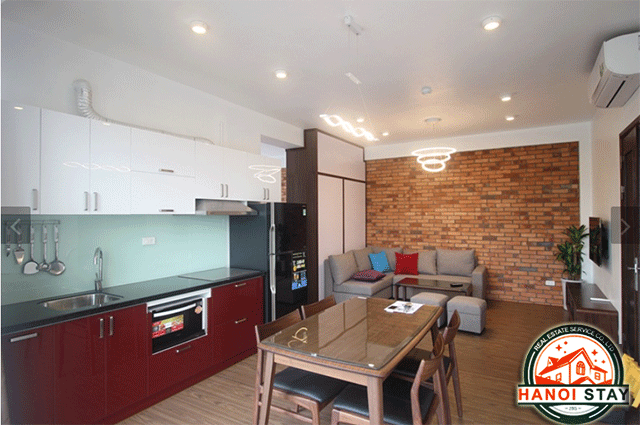 Cho thuê căn hộ 1 phòng ngủ hiện đại view hồ 1