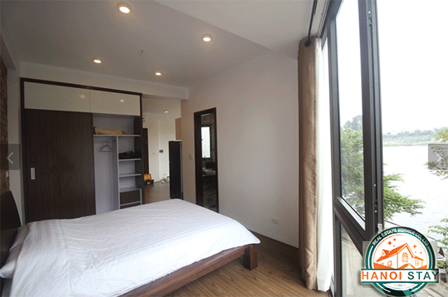 Cho thuê căn hộ 1 phòng ngủ hiện đại view hồ 5
