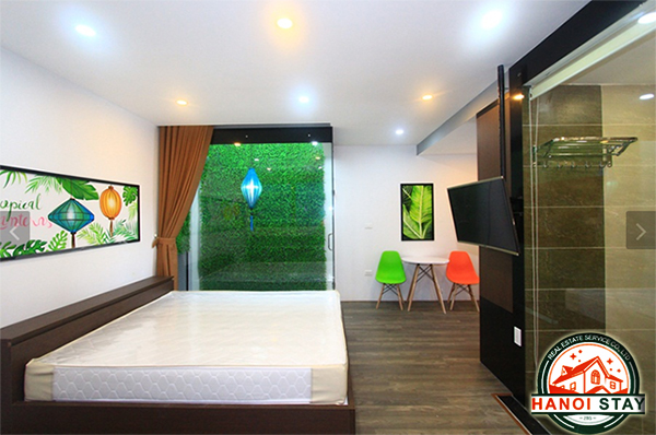 Căn hộ Studio với ban công đẹp cho thuê tại Tây Hồ, Hà Nội 6