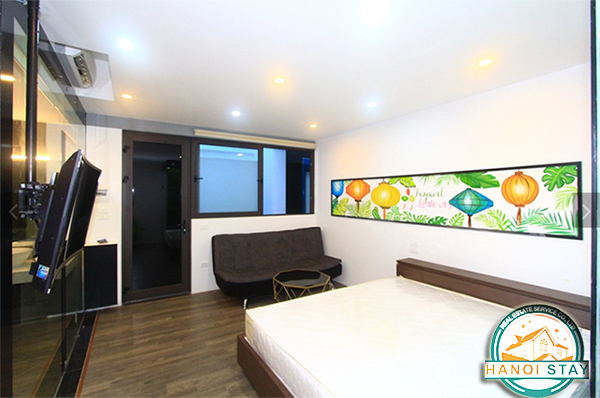 Căn hộ Studio với ban công đẹp cho thuê tại Tây Hồ, Hà Nội 10