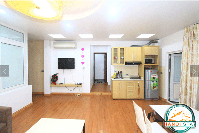 Cho thuê căn hộ dịch vụ 2 phòng ngủ tại đường Đặng Thai Mai, quận Tây Hồ 4