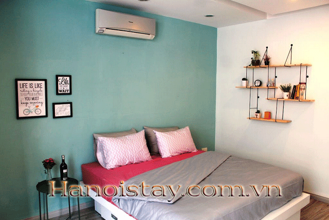 Cho thuê căn hộ dịch vụ hiện đại 1 phòng ngủ tại đường Giải Phóng, quận Đống Đa 4