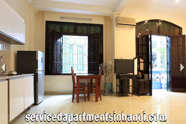 Cho thuê căn hộ Studio ở phố Tôn Đức Thắng, Đống Đa có ban công 3