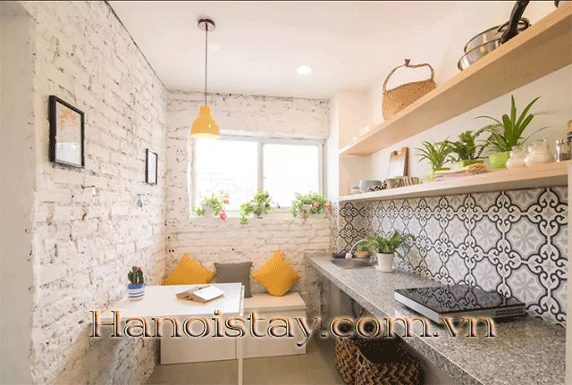 Cho thuê căn hộ 1 phòng ngủ cạnh Triển Lãm Giảng Võ, Đống Đa 4