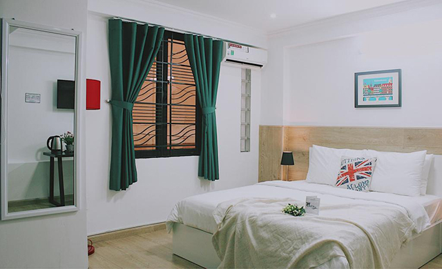 Cho thuê căn hộ đủ đồ 2 phòng ngủ khu Nguyễn Khang, Cầu Giấy