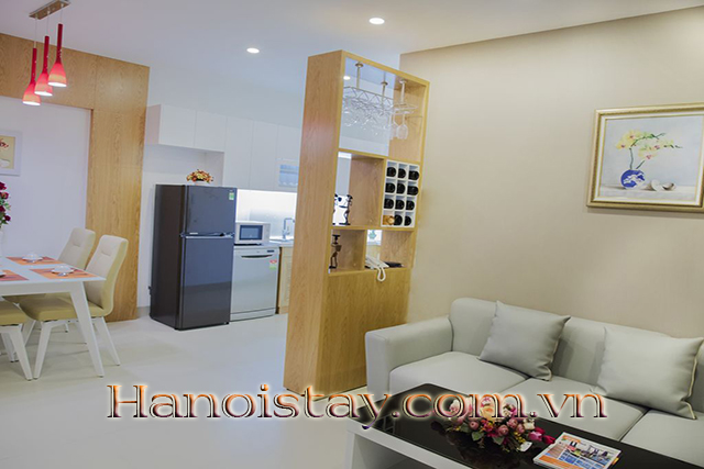 Căn hộ 1 phòng ngủ đầy đủ tiện nghi cho thuê tại Hoàng Quốc Việt, Cầu Giấy 2